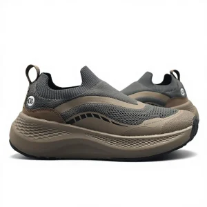 Outerwear Slip-on Soft-soled Men’s Running Shoes Sneakers Mesh Breathable Shock-absorbing Lightweight Thick-soled