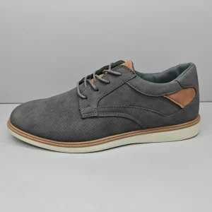 PU Men’s Shoes with PVC Outsole Slip Resistant Comfort Mesh Lining All Seasons