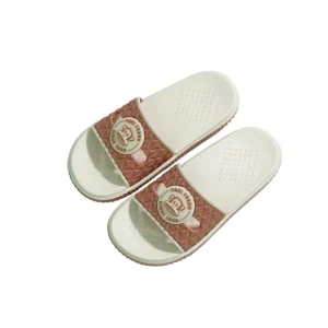 Paul Frank Anti-Slip Elastic EVA Breathable Men Open Toe Slide Sandals Pink All Seasons Indoor Bathroom Slippers