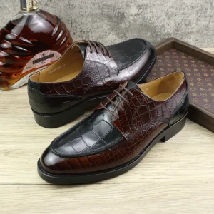 Premium Handmade Patent Leather Men’s Oxford Shoes Genuine Cowhide Formal Business Shoes Luxury Cap Toe Gentleman Footwear
