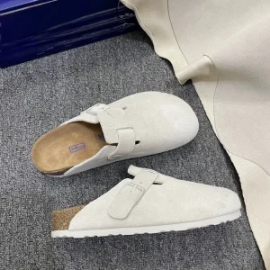 Premium Suede Leather Men’s Loafers Business Casual Slip on Shoes with Cork Foot bed Arch Support Driving Moccasins