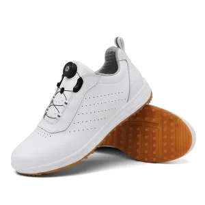 Professional Men’s Golf Shoes Large sized Rotating Buckle Design Sports Training Golf Shoes