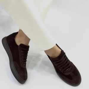 Retro Racing German Training Edition Fashion Trend Lace Up Daily Thin Soled Casual Board Shoes