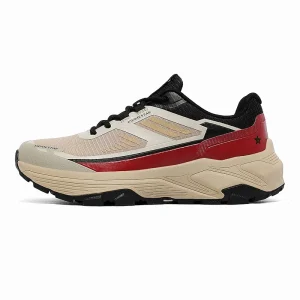 Rubber Sole Breathable Outdoor Casual Lace-Up Rubber Sneakers With Low Top Design Men’s Hiking Sport Shoes