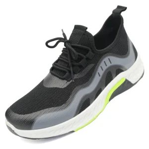 Running Shoes Men Knitted Breathable Casual Shoes Foam Runner Basketball Style Shoes