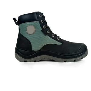 S3 Light Weight Brand Steel Toe Cow Leather Industrial Safety Shoe Men’s ESD Construction Protective Security Work Shoe Boot