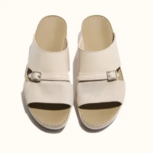 SHIKOL Custom Shoes with logo Luxury Genuine Leather Middle East Gulf Arabic Slippers Men Slide Sandals