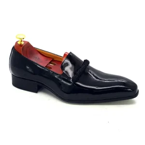 Sh12655a Wedding Men Shoes Genuine Leather Black Color Dress Shoes for Men