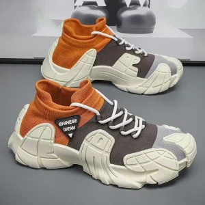 Shoes Lightweight Breathable Running Shoes Socks Casual Fashion Comfortable Sports Shoes for Men
