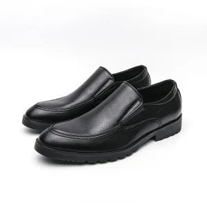 Simple and Elegant Design Men Formal Wedding Youth Dating Groomsmen Speech Wearing Retro Dress Shoes for Business