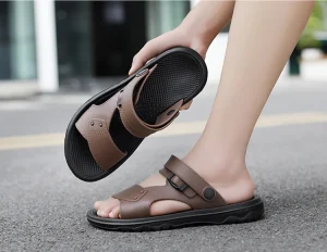 Slip on Sandals Unisex Adult Design EVA Cushion Sole Anti Skip Indoor Outdoor Casual Sandals