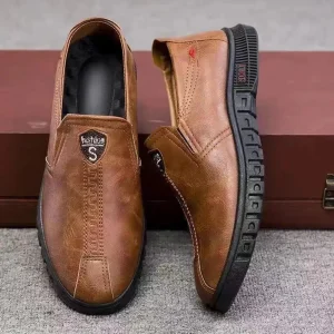 Soft Soled Fashionable Men’s Business Casual PU Casual Shoes