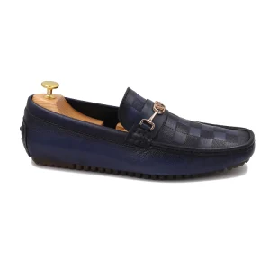 South Africa NAVY Leather Embossed Comfortable Breathable Fashion Casual Shoes costom Casual Shoes