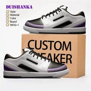 Sport Men’s and Women’s Suede Casual Sneakers for Adults Children Custom Private Logo Mesh Lining