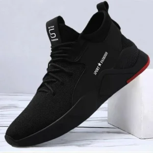 Spring High Quality Men’s Casual Running Shoes Fashionable Outdoor Sports Training Sneakers Mesh Upper