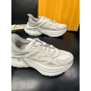Spring Summer Mesh Couple Dad Shoes Breathable Comfort Lace Up Thick Sole Color Block Casual Sneakers