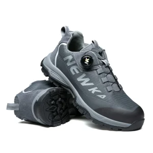 Steel Toe Non Slip Dual Density PU Sole Comfortable Mesh Upper Metal Long Men Casual Custom Logo Safety Shoes