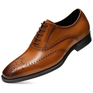Stylish Chaussures Hommes Soulier Pour Homme En Cuir Men’s Shoes Original Design Lace-up Wedding Man Shoes