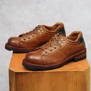 Stylish Luxury Business Monk Strap Shoes for Men Goodyear Genuine Calf Leather Handmade Formal Shoes for Men Leather Shoes