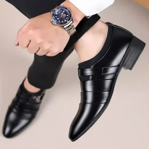 Stylish Wedding Shoes Men Handmade Brogues Lace up Office Shoes Men Luxury Custom Men’s Dress Shoes