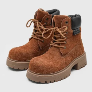 Suede Work Hiker Boot Casual New Thick-soled Anti-suede Men’s Boots