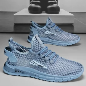 Summer Men’s Sneakers Breathable Mesh Outdoor Soft Sole Quick-dry Running Casual Shoes