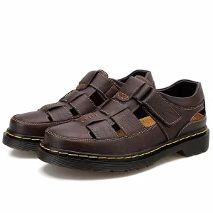 Summer Plus size Sandals Men’s Sports Casual slippers Breathable Platform Outdoor Men’s Beach Shoes