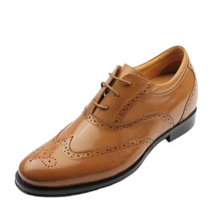 Suppliers Custom Men’s Dress Shoe Genuine Leather Design Tall Elevator Shoes Men’s Business High Heels 6cm