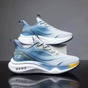 Trending Men’s High Performance Gradient Color Running Shoes Mesh Enhanced Athletic Experience New Sporty Design