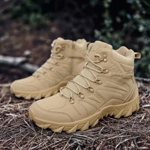 Ultra Light Men’s Boots Summer Casual Breathable Anti-slip PHYLON Midsole Linen Upper Natural Rubber Outsole Mountaineering