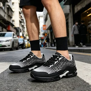 Well made Men’s Sportschuhe Sneakers Wear Resistant Lightweight Soft soled Shock Absorption Sports Shoes