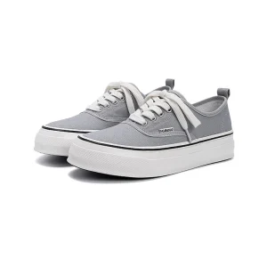 Wenzhou Factory RTS Men Platform Canvas Shoes Grey Board Sneakers Africa Breathable Low MOQ Factory Price