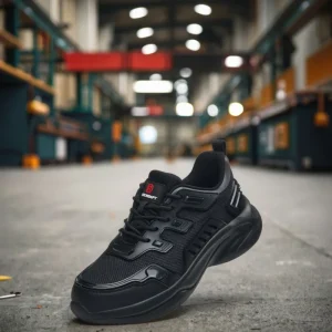 Work Shoes, Summer Men’s Shoes, New Breathable Shoes, Men’s Trendy and Versatile Thick Soled Anti slip Sports Shoes