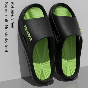 YL Model 818 Summer Men’s Thick Bottom Non slip PVC Fashion Trend Sandals Slippers for Home Outdoor Beach Indoor Travel